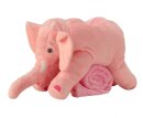 Kuscheldecke Elefant rosa