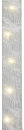 LED Dekoband Lichterkette silber 1,5m x 50mm