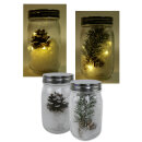 LED Dekoglas, 2er Set