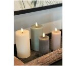 LED Kerze salbei mit Timer durch Fernbedienung 6,8x10cm
