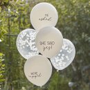 Luftballon Set &amp;quot;She said yes&amp;quot; 5...