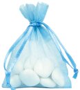 Organzas&auml;ckchen blau 10 Stk.