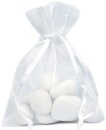 Organzas&auml;ckchen wei&szlig; 10 Stk.