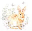 Osterservietten Hase Rosi 20 Stk.