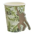 Partybecher Affe 8 Stk.