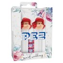 PEZ Spender Mrs &amp; Mrs + 4 Pack Bonbons