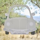 Photo Booth Rahmen Hochzeitsauto personalisierbar