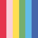 Regenbogen Servietten Pride 20 Stk.