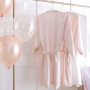 Satin Kimono Bride Besties rosa