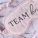 Schlafmaske Team Bride rosa