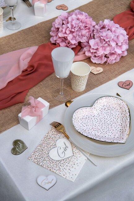 Servietten Baby Girl rosa 20 Stk