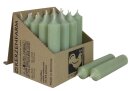 Stabkerzen kurz 10cm &Oslash; 2,2 cm salbei