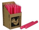 Stabkerzen pink 10 Stück