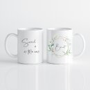 Tasse Braut Eukalyptus personalisiert