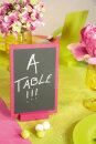 Tischdeko Tafel rot
