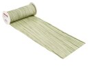 Tischläufer Fripe Stoff lindgrün 20cm x 10m