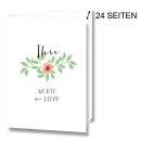 Wedding Vow Heft Worte der Liebe 2er Set