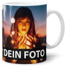 Wei&szlig;e Fototasse selbst gestalten