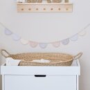 Wimpelkette Hello Baby aus Stoff 2,0m