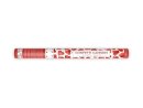 XXL Konfetti Kanone Herzen rot 60cm