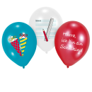 Latexballons Schulstart 6 Stk.